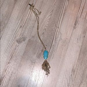 Turquoise Kendra Scott Rayne Necklace